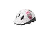 Polisport Kinder Fietshelm Hoggy - 44/48 CM - Wit/Roze Mat