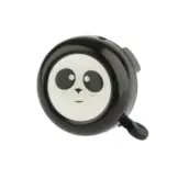 PexKids Fietsbel - Kinder Fietsbel - Panda - Zwart / Wit