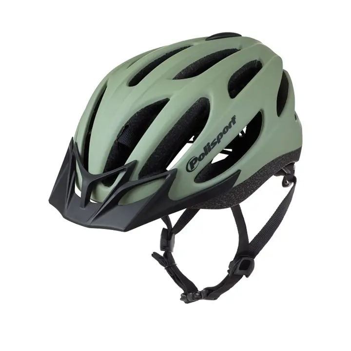 Polisport Fietshelm Sport Flow - Mat Groen