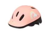 Polisport Kinder Fietshelm Happy Rainbow - 44/48 CM - Roze