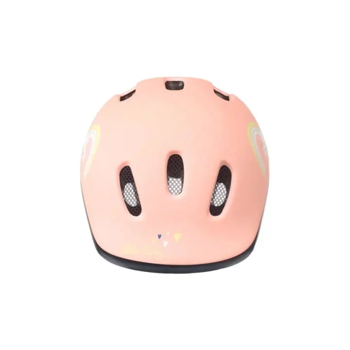 Polisport Kinder Fietshelm Happy Rainbow - 44/48 CM - Roze