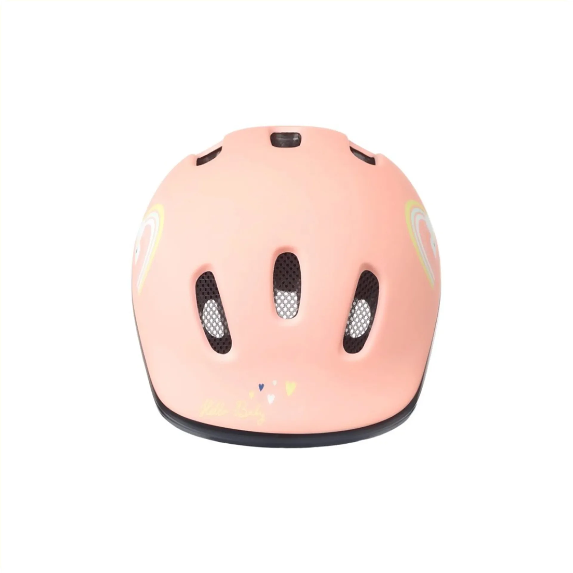 Polisport Kinder Fietshelm Happy Rainbow - 44/48 CM - Roze
