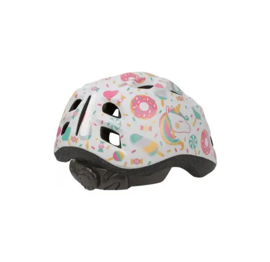 Polisport Kinder Fietshelm Lollipop - 48/52 CM - Wit Mat