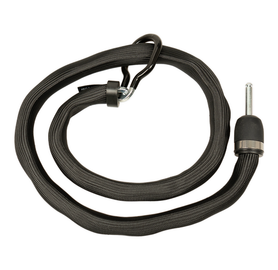 Abus ACH Superior 7KS Insteekketting - 130 CM - Zwart