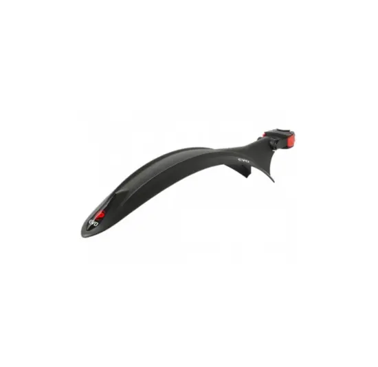Polisport Spatbord Achter - Cross Country Evo - 26 t/m 29 inch - Zwart