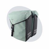 Voltano Dubbele Fietstas Modern Mintgroen / Zwart - Reflective - 50 Liter - Waterdicht