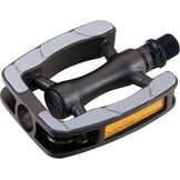 Union SP 822 Aluminium Fietspedalen - Anti Slip Pedalen - Zwart/ Grijs