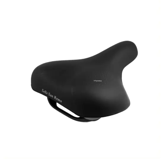 Selle San Remo Vienna Fietszadel - Met Handgreep - Zwart