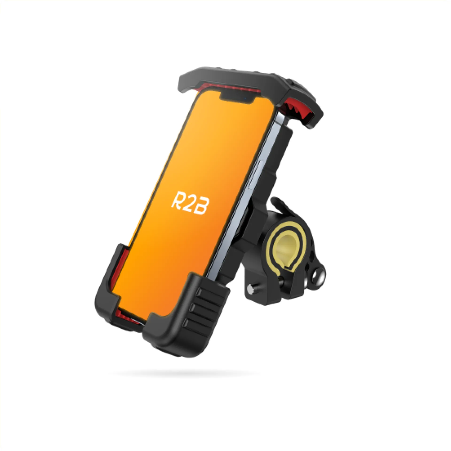 R2B Telefoonhouder Delft - Heavy Duty - Universeel - Zwart