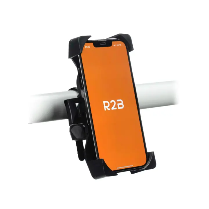 R2B Telefoonhouder Gouda - 4 T/M 7,5 Inch - Zwart