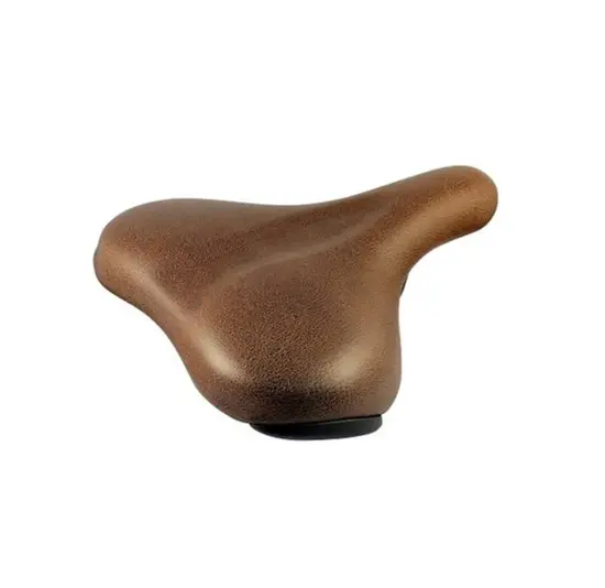 Selle San Remo Liège Fietszadel - Met Bumper - Bruin