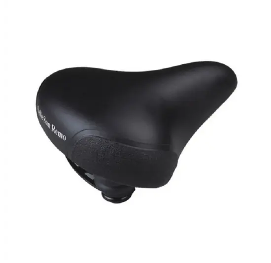 Selle San Remo Fietszadel - Hoekbescherming - Zwart