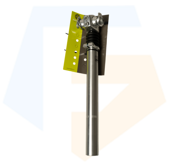 Post Moderne Geveerde Zadelpen ATB - 27.2 - Zilver