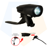 FALKX Fiets koplamp - USB oplaadbaar - Inclusief stuur bracket