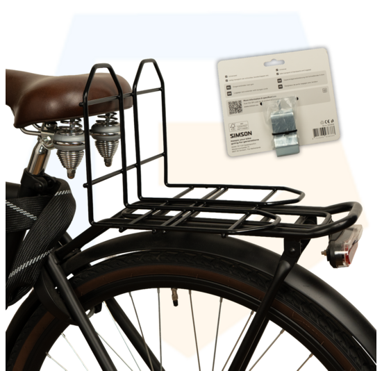 Simson Bagagedrager Verbreder - Met Spin