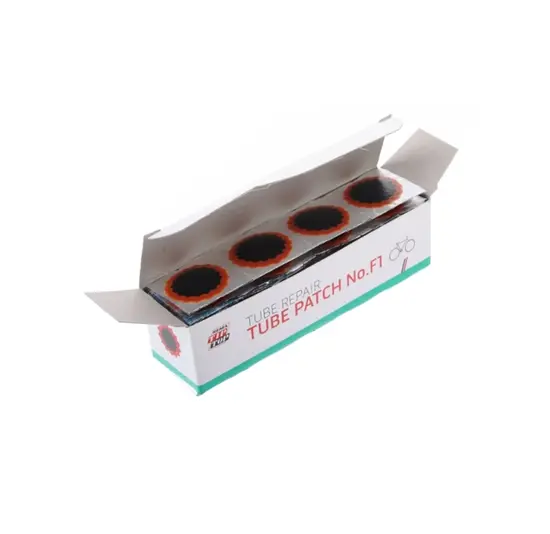 Rema Tip Top Pleister - 100xF1 25mm - Zwart/Rood