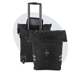 Voltano Fietstrolley Tas Zwart - Fietstas en Trolley in 1