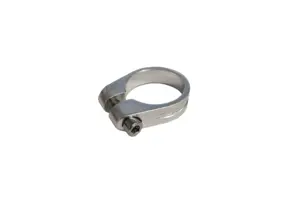 Falkx Zadelpenklem - 31.8 MM - Zilver