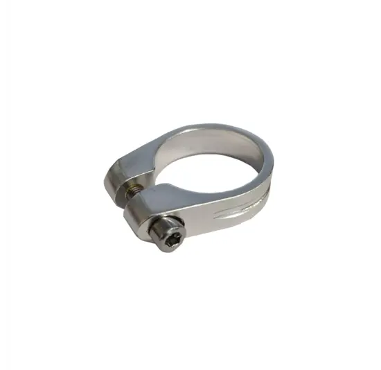 Falkx Zadelpenklem - 31.8 MM - Zilver