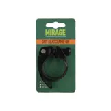 Mirage Zadelpenklem Met Snelspanner - 31.8 MM - Zwart