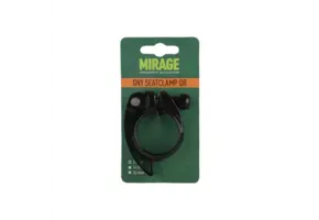 Mirage Zadelpenklem Met Snelspanner - 31.8 MM - Zwart
