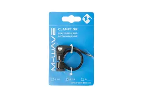 M-wave Zadelpenklem Met Snelspanner - 34.9 MM - Zwart