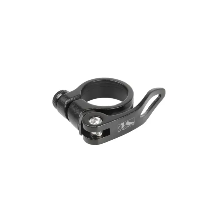 M-wave Zadelpenklem Met Snelspanner - 34.9 MM - Zwart
