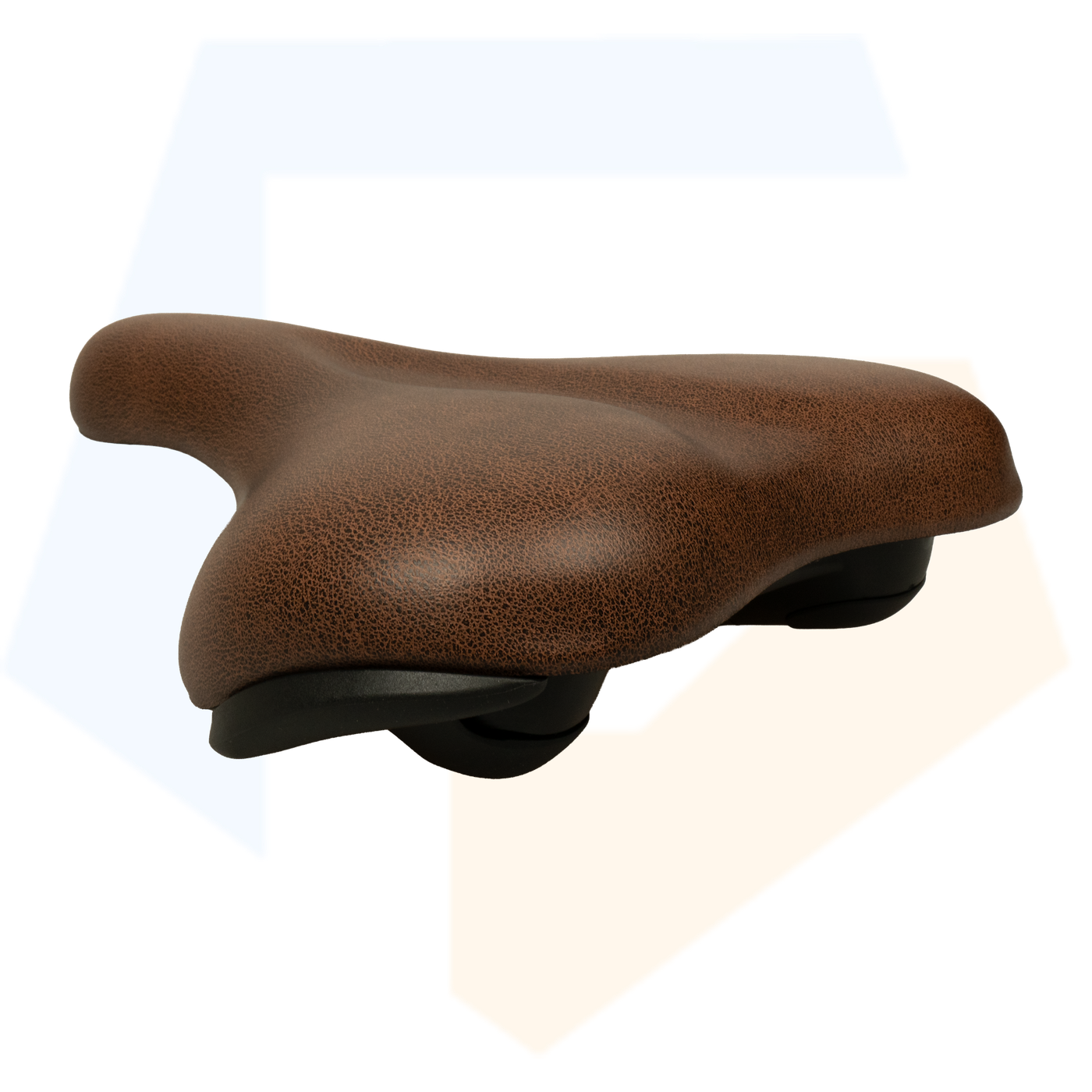 Selle San Remo Liège Fietszadel - Met Bumper - Bruin