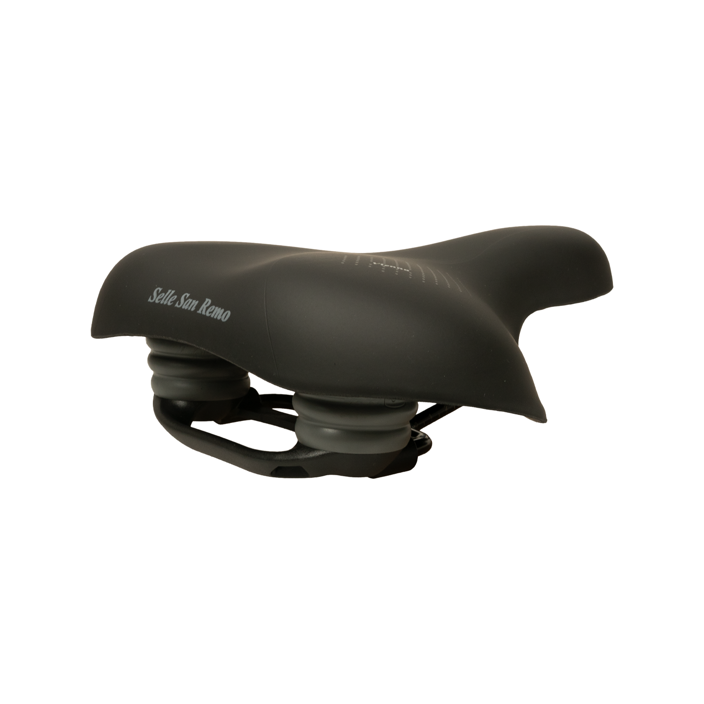 Selle San Remo Vienna Fietszadel - Met Handgreep - Zwart