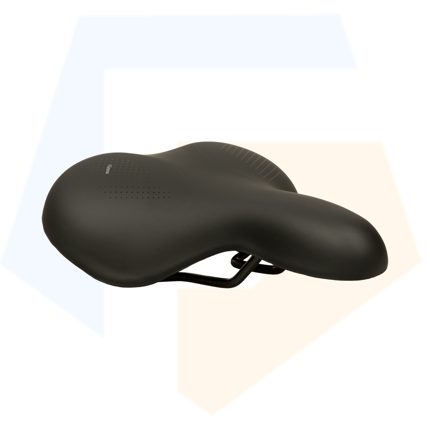 Selle San Remo Vienna Fietszadel - Met Handgreep - Zwart