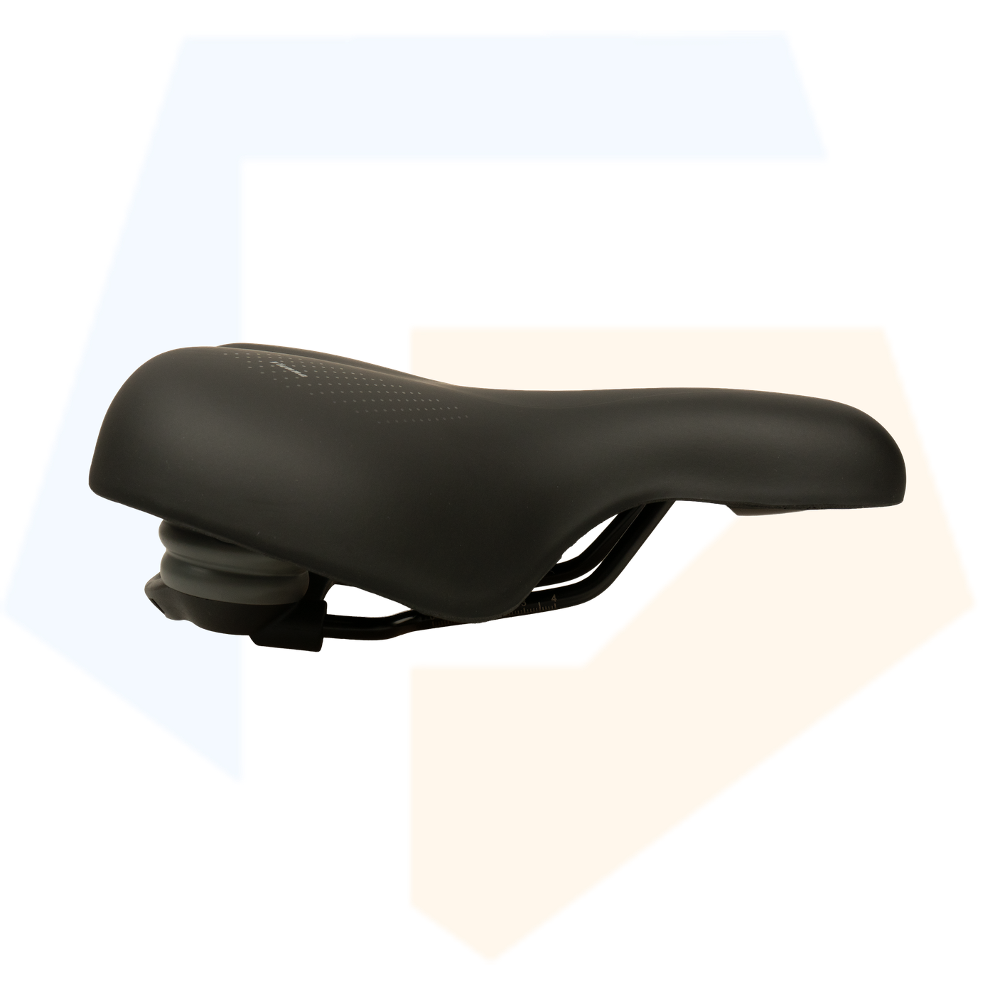 Selle San Remo Vienna Fietszadel - Met Handgreep - Zwart