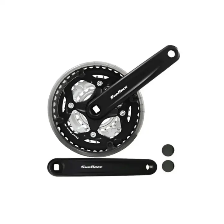 Sunrace Crankstel FCM513 - 42-34-24T - Zwart