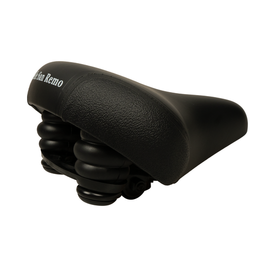 Selle San Remo Fietszadel - Hoekbescherming - Zwart