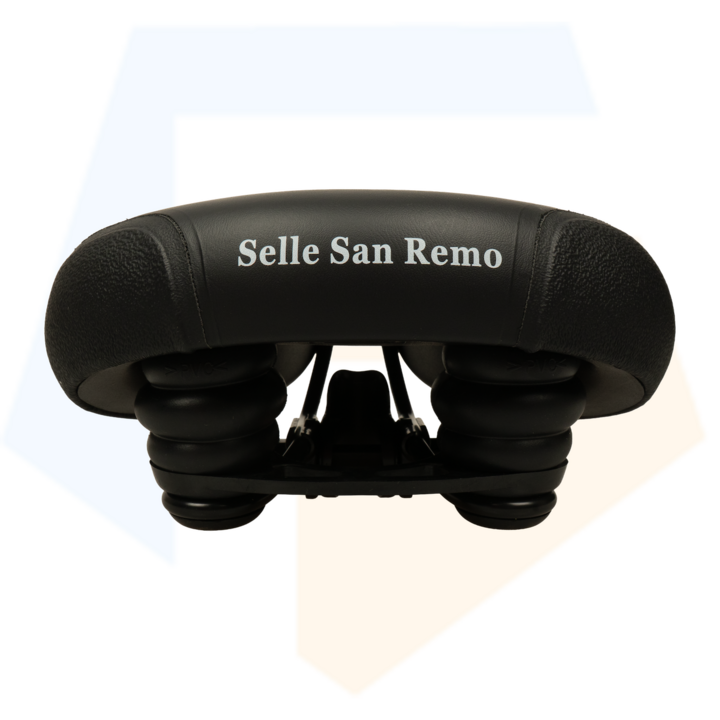 Selle San Remo Fietszadel - Hoekbescherming - Zwart