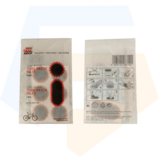 Rema Pleister Strip - 6xF1 1XF2 - Zwart/Rood