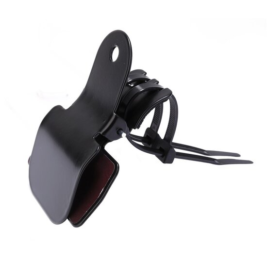 NietVerkeerd Klem Voor Hockey/Racketclip - Incl. Kabelbinders - Zwart