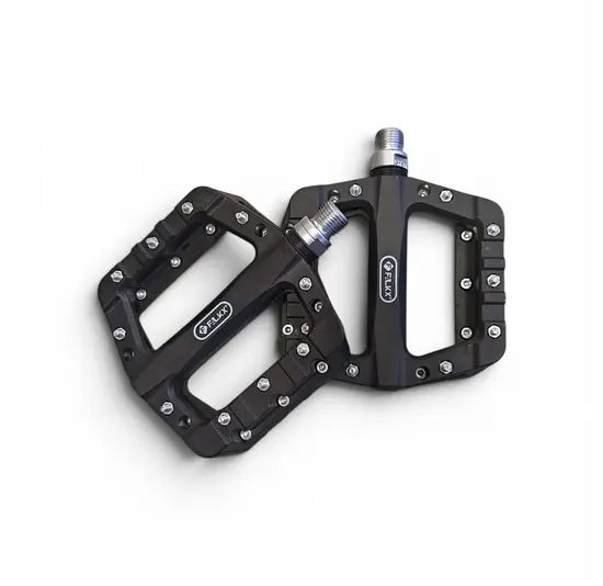 FALKX Fat MTB Pedalen - 105x100 MM - Aluminium - Zwart