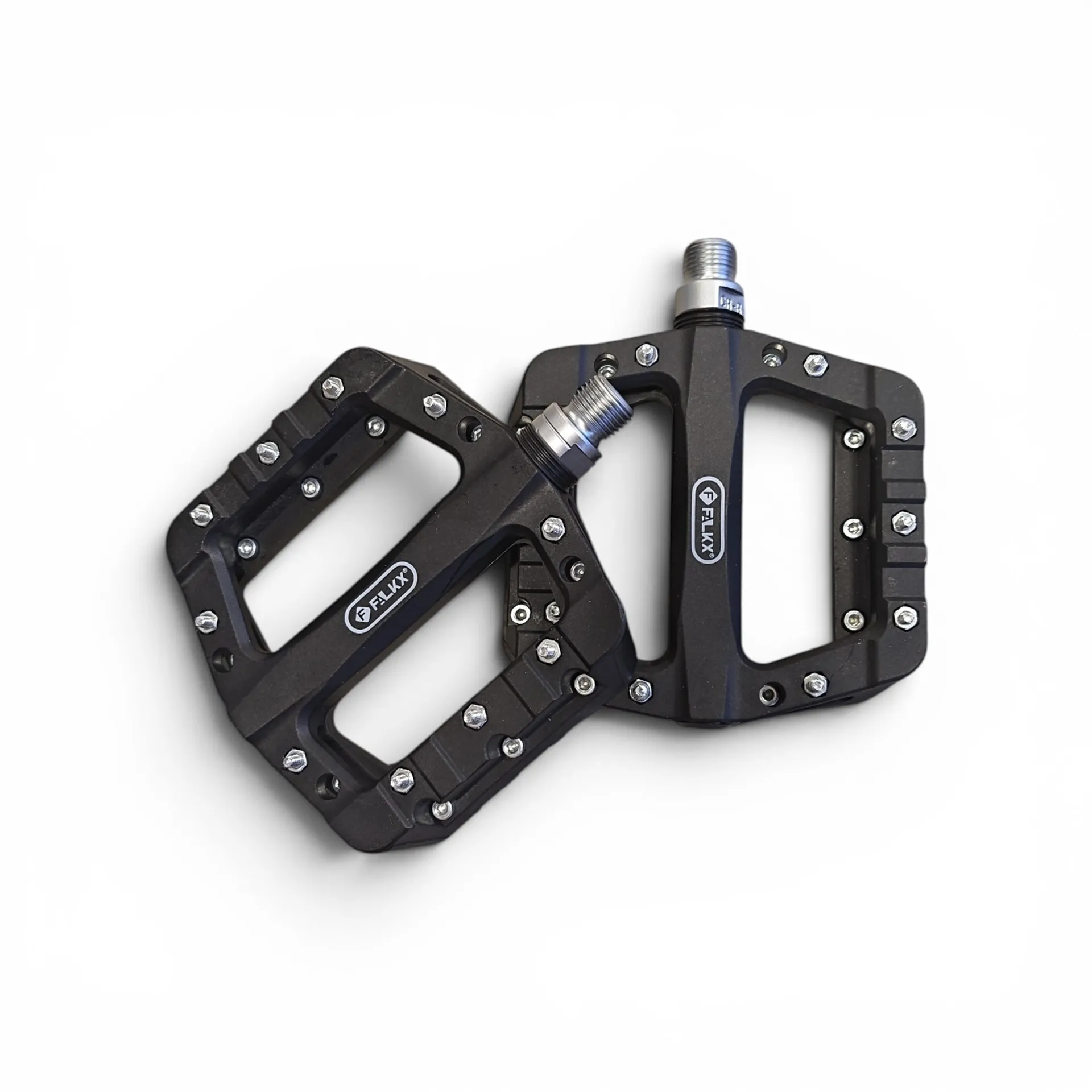 FALKX Fat MTB Pedalen - 105x100 MM - Aluminium - Zwart