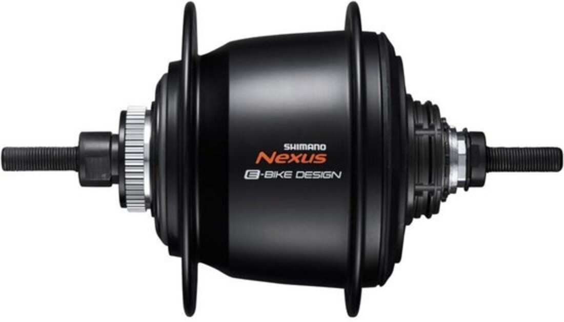 Shimano Nexus Naaf 7 Speed Centerlock SG-C3001-7D - Zwart - 187MM As