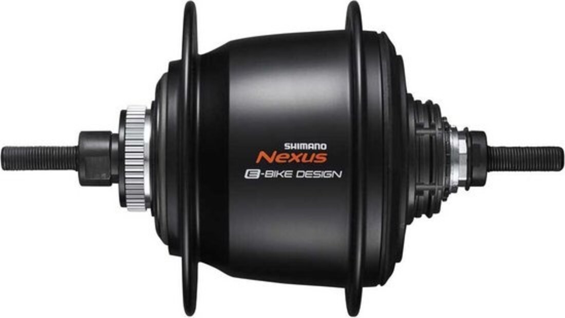 Shimano Nexus Naaf 5 Speed Centerlock C7000-5D Zwart - 187MM As