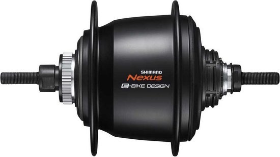 Shimano Nexus Naaf 5 Speed Centerlock C7000-5D Zwart - 187MM As