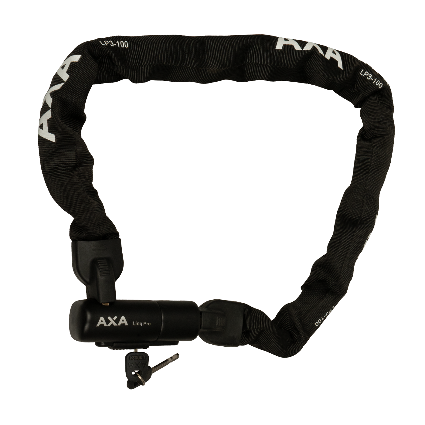 AXA Kettingslot Linq Pro - ART3 - 100CM - Zwart