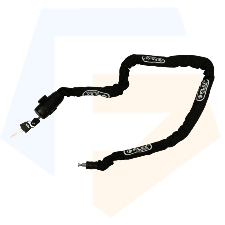 Falkx Kettingslot 120 cm - Zwart