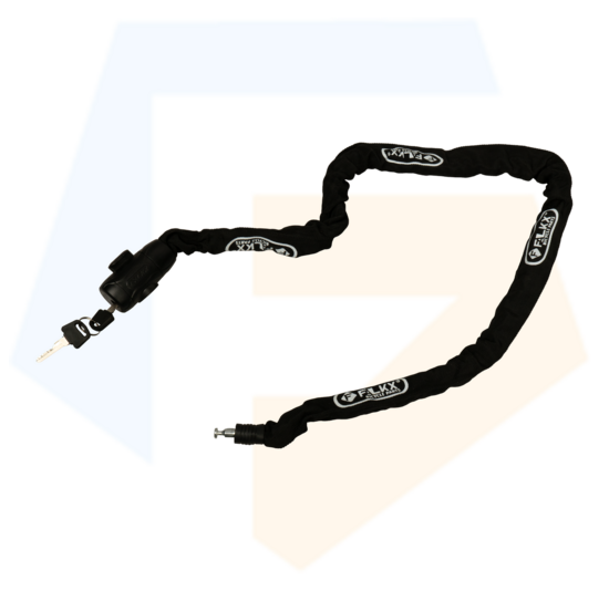 Falkx Kettingslot 120 cm - Zwart