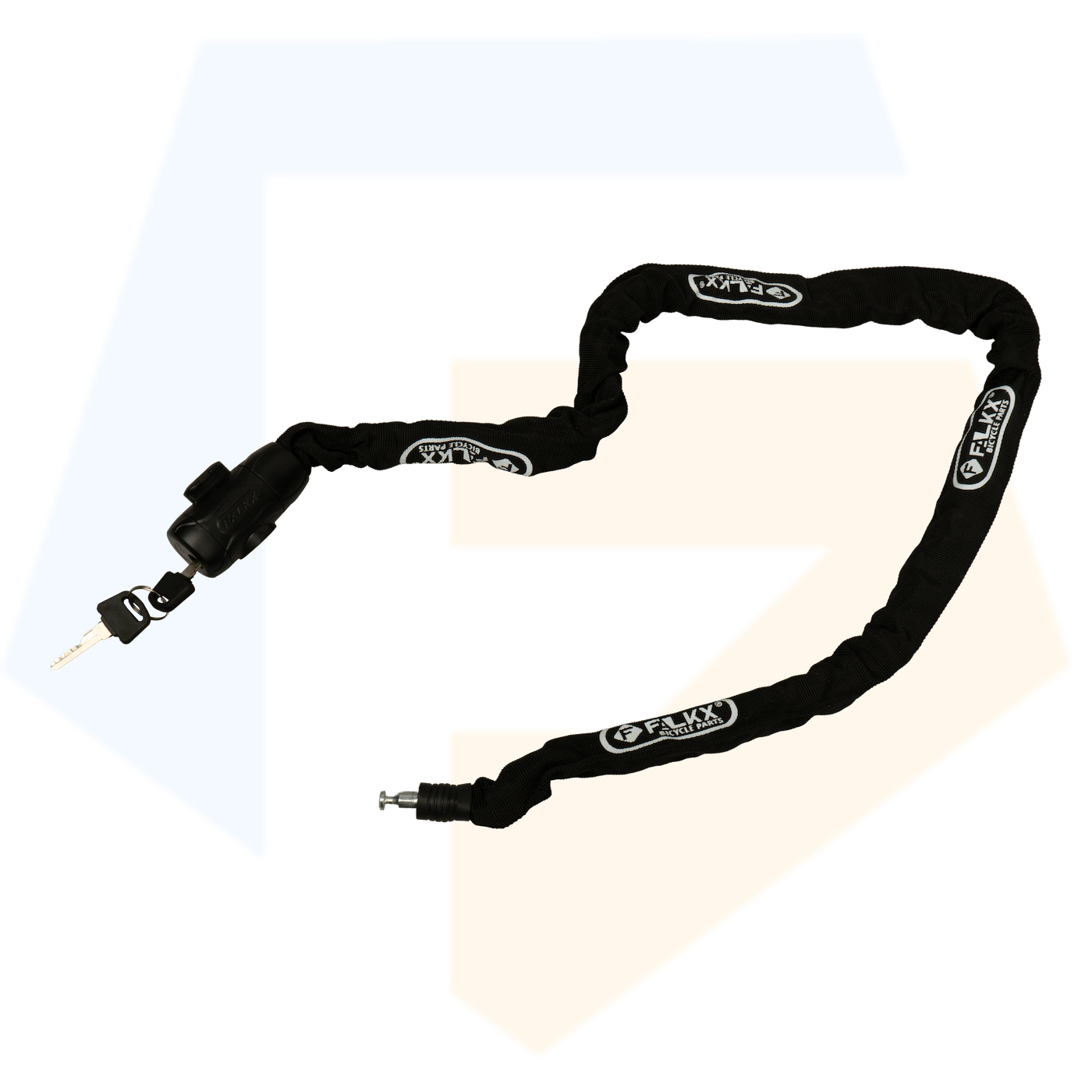Falkx Kettingslot 120 cm - Zwart