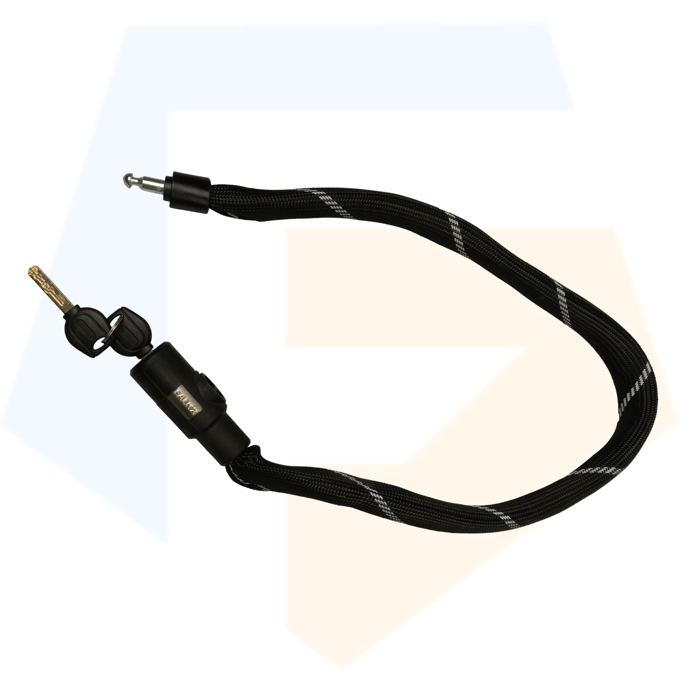 Falkx Pfanzer I kettingslot - 90 CM - Zwart