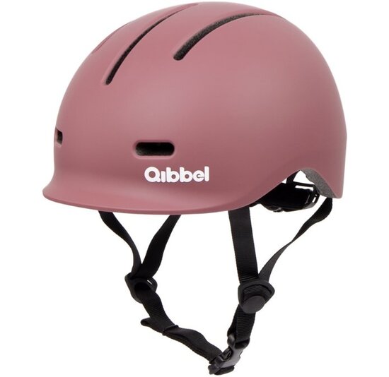 Qibbel Kinder Fietshelm – Plum Rose – Ventilerend - EN1078 Gecertificeerd