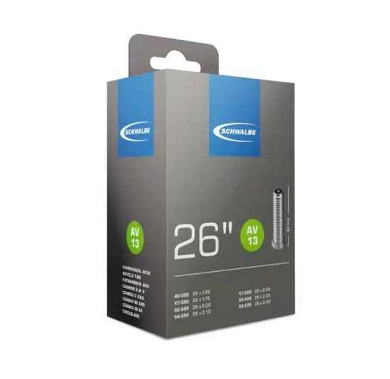 Schwalbe Binnenband AV13 - 26 x 1.50–2.50 - ETRTO 40/62-559 - Autoventiel 40 mm
