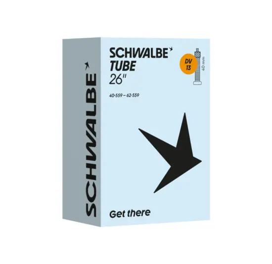 Schwalbe Binnenband DV13 - 26 x 1.50–2.50 - ETRTO 40/62-559 - Hollands Ventiel 40 mm