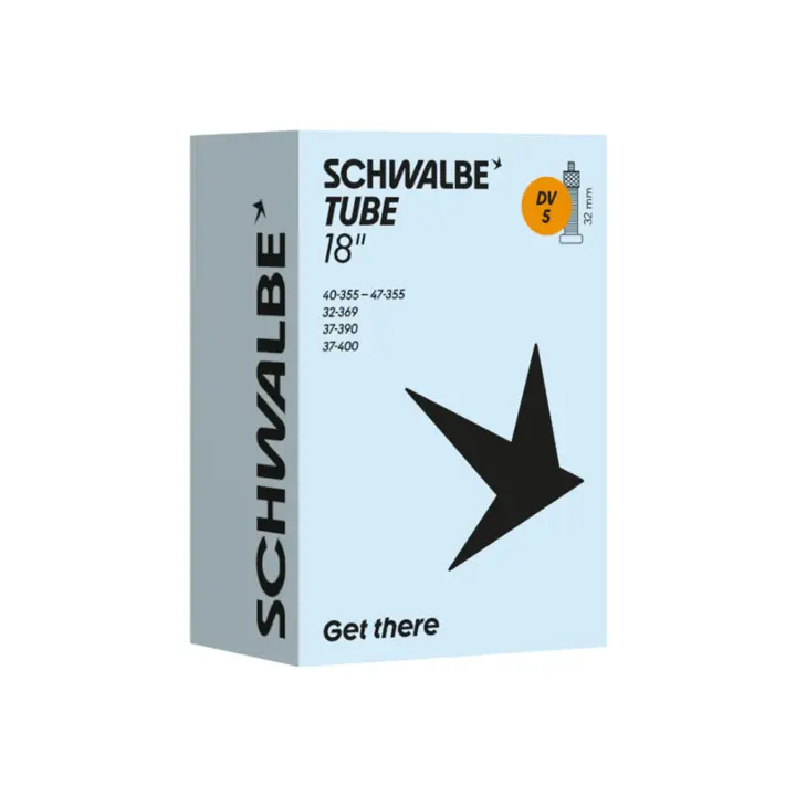 Schwalbe Binnenband DV5 - 18 x 1.75 - ETRTO 32/47-340/355 - Hollands Ventiel 32mm